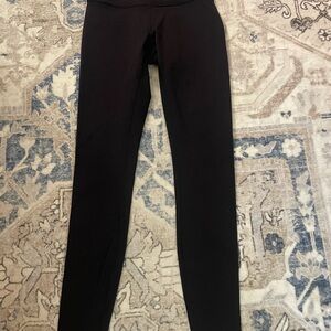 Lululemon High Waisted Black Align Leggings 28”